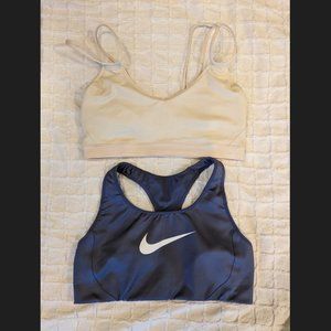 Set of 2 Nike sports bras
